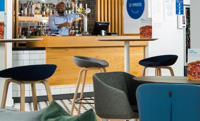 Great selection of drinks and all day dining menu availablre